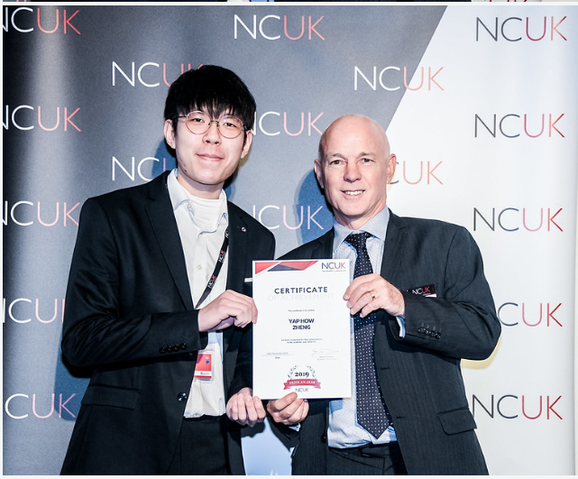 DIFC Malaysian student wins NCUK Award